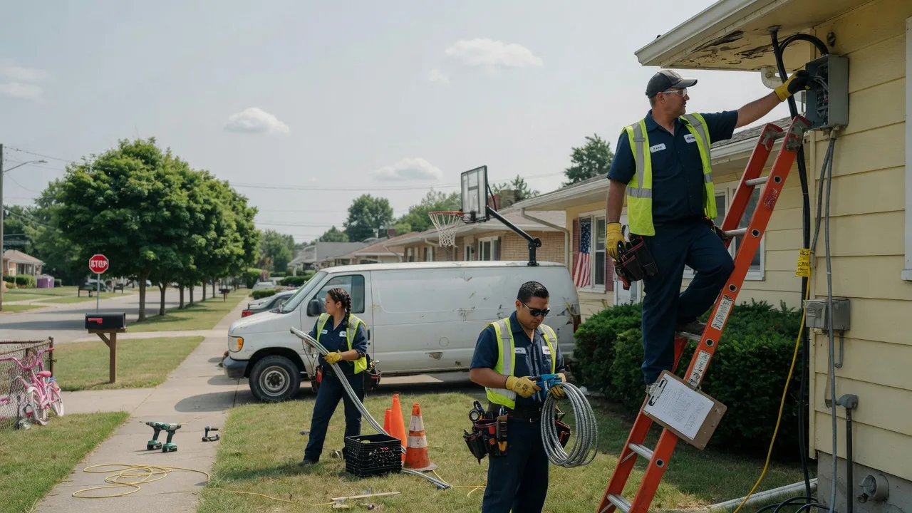 Licensed Electrician in Farmersville, OH near me
